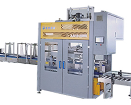 塑料桶自動裝箱機，機油防凍液20升大桶人工裝箱太累了！