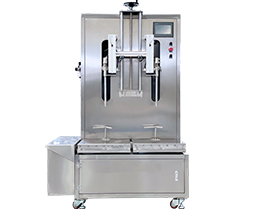 新上市雙頭稱重灌裝機運行視頻，工廠實拍！